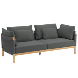 Cavo Sofa anthracite incl. cushion in the design "Anthracite"