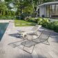 Garden Shower Stainless Steel with Teak Base Plate