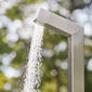 Garden Shower Stainless Steel with Teak Base Plate