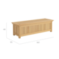 Chest Seat Teak
