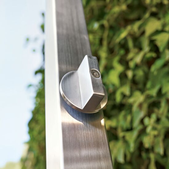 Garden Shower Stainless Steel with Ground Spike