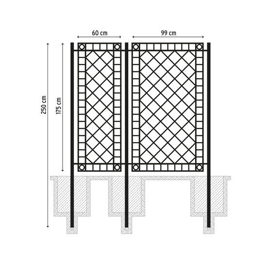 Orangery Connecting Set, 2 pieces (fixed version)