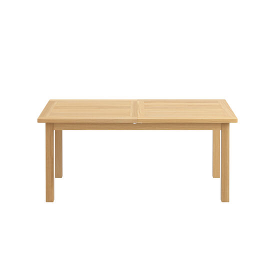 Cornwall Extending Table Teak 165-220 x 90