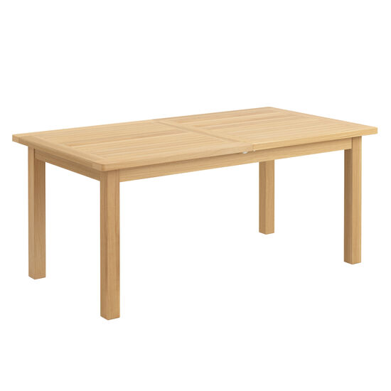 Cornwall Extending Table Teak 165-220 x 90