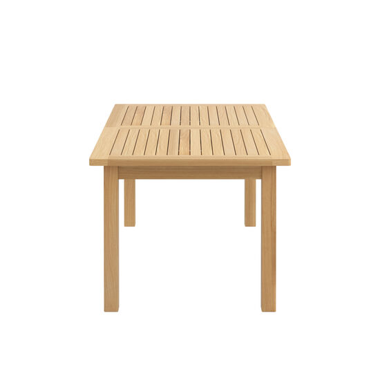 Cornwall Extending Table Teak 165-220 x 90