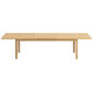 Cornwall Extending Table Teak 220-300 x 100
