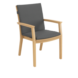 Cushion Brighton Armchair, design "Anthracite"