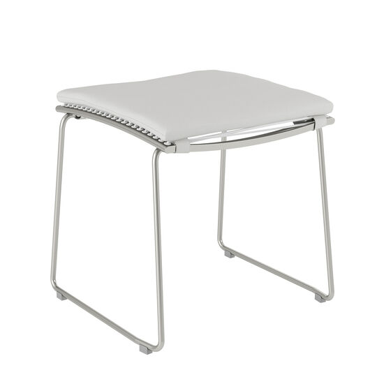 Pan Chair Footstool, White