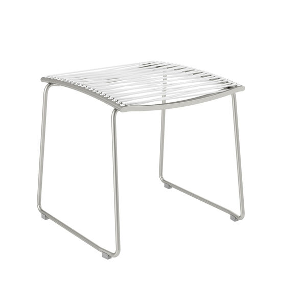 Pan Chair Footstool, White