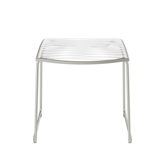 Pan Chair Footstool, White