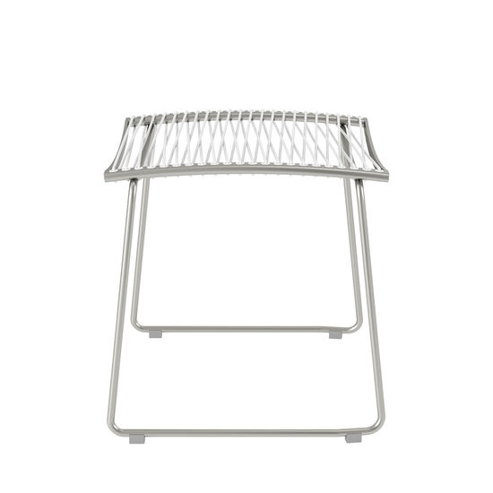 Pan Chair Footstool, White