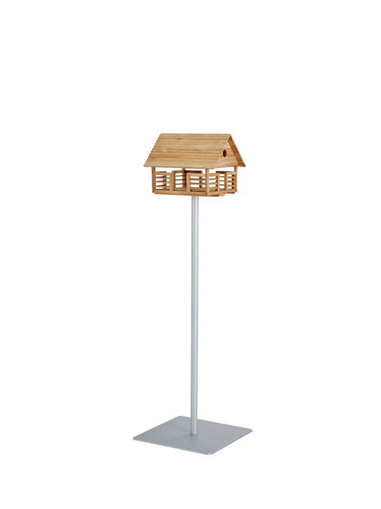 Birdhouse Teak small for terraces