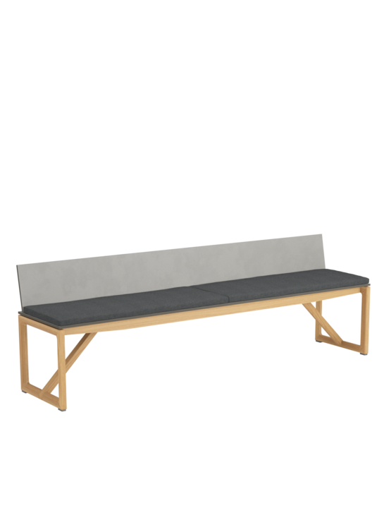 Seat Cushion for Trey Bench 210 Anthracite