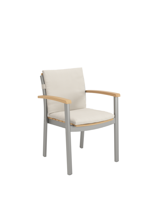 Cushion for Monterey Silk Armchair Linum