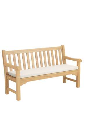 Seat Cushion for Summerfield / Kensington Bench 150 Linum