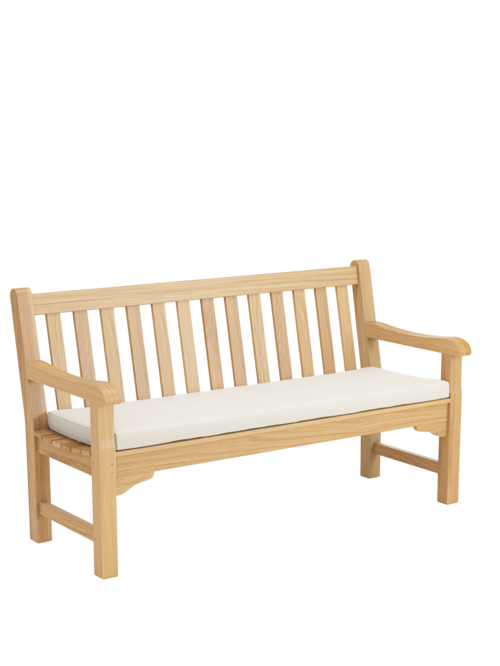 Seat Cushion for Summerfield / Kensington Bench 150 Linum