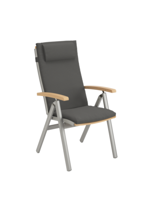 Cushion for Monterey Silk Recliner Anthracite, 2 pieces