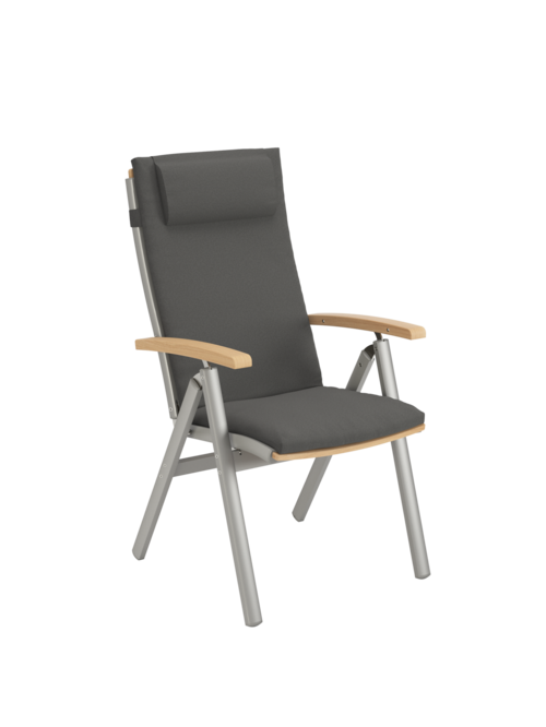 Cushion for Monterey Silk Recliner Anthracite, 2 pieces