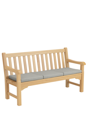 Seat Cushion Set for Summerfield / Kensington Bench 150 Stone, Set of 3