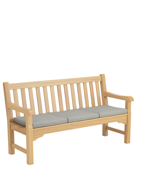 Seat Cushion Set for Summerfield / Kensington Bench 150 Stone, Set of 3