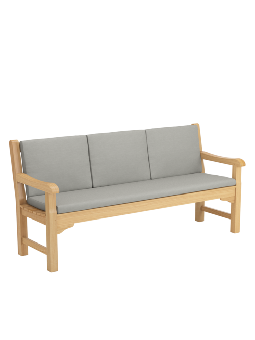 Back Cushion Set for Summerfield / Kensington Bench 180 Stone, Set of 3