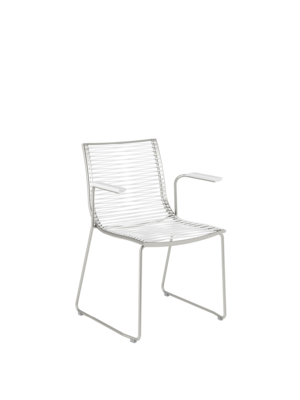 Pan Armchair White