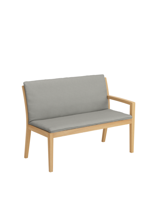 Cushion for Valencia Bench Element 120 Stone/seams Stone