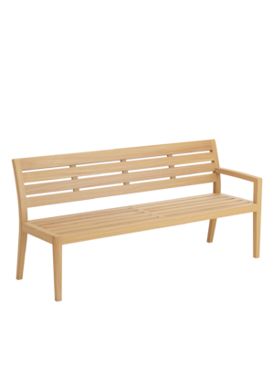 Valencia Bench Element with armrest left 180