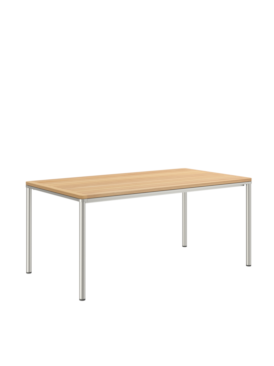 Portland Table Stainless Steel/Teak