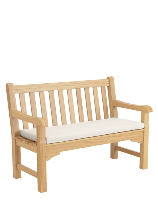 Seat Cushion for Summerfield / Kensington Bench 120 Linum