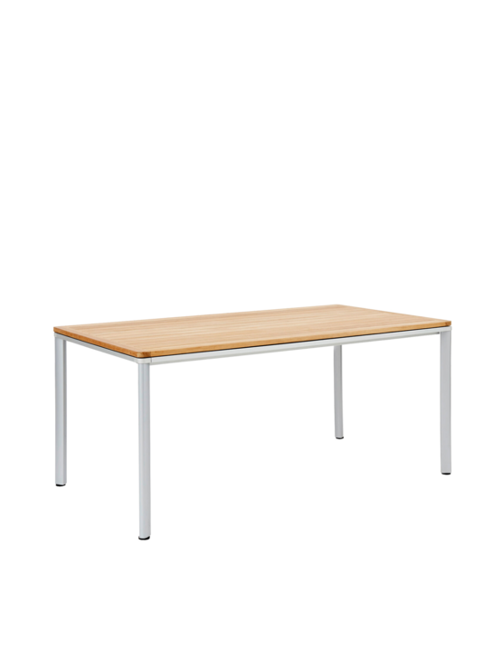 Portland Table Aluminium/Teak