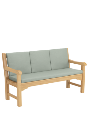 Back Cushion Set for Summerfield / Kensington Bench 150 Mineral, Set of 3
