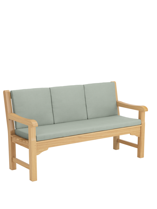 Back Cushion Set for Summerfield / Kensington Bench 150 Mineral, Set of 3