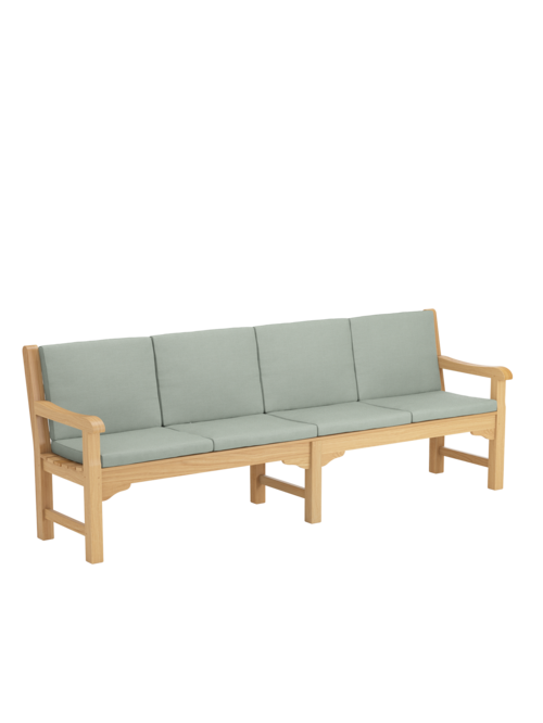 Back Cushion Set for Summerfield / Kensington Bench 240 Mineral, set of 4