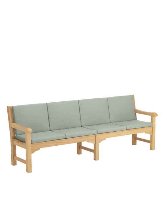 Back Cushion Set for Summerfield / Kensington Bench 240 Mineral, set of 4