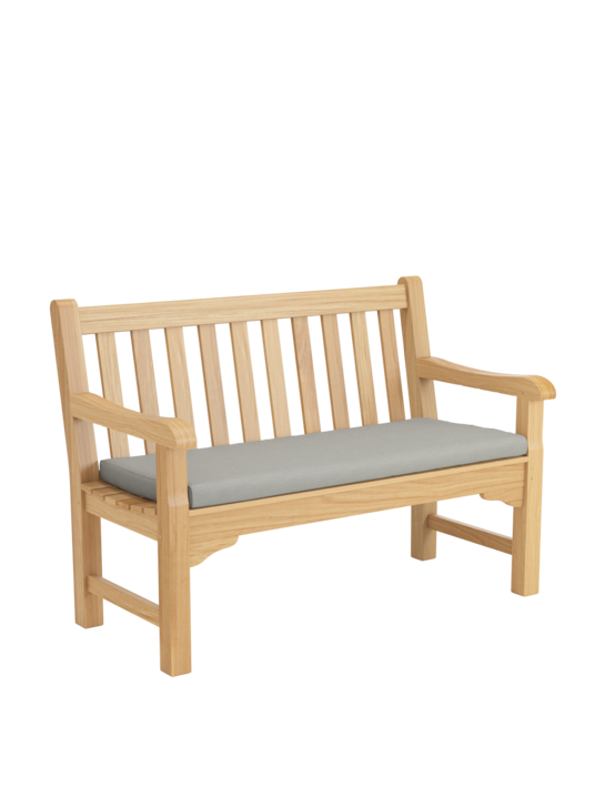 Seat Cushion for Summerfield / Kensington Bench 120 Stone