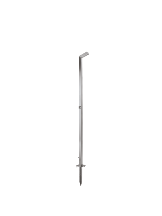 Garden Shower Stainless Steel with ground spike