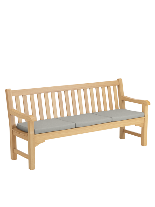 Seat Cushion Set for Summerfield / Kensington Bench 180 Stone, Set of 3
