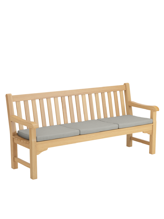 Seat Cushion Set for Summerfield / Kensington Bench 180 Stone, Set of 3