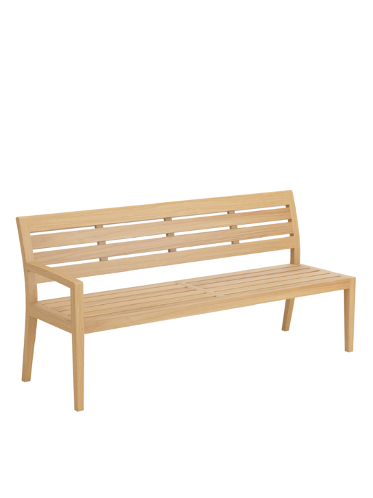 Valencia Bench Element with armrest right 180