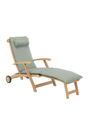 Cushion for Royal Princess Deck Chair with longer footrest Mineral