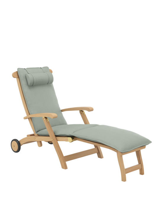 Cushion for Royal Princess Deck Chair with longer footrest Mineral