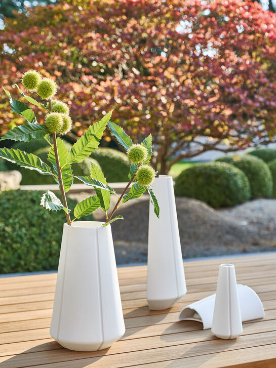 Cendo Ceramic Half Ceramic Vase large