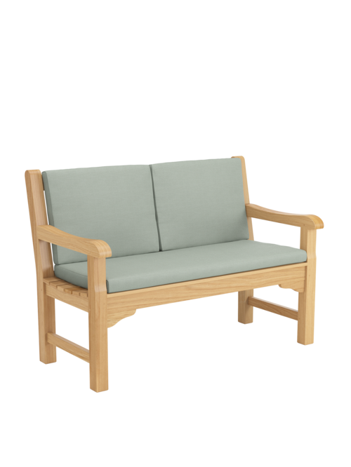 Back Cushion Set Summerfield / Kensington Seat 120 design Mineral, Set of 2