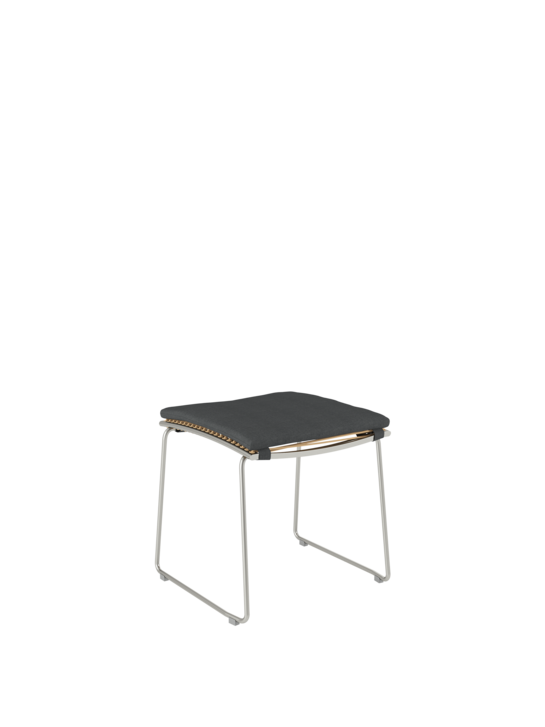 Cushion for Pan Footstool Anthracite