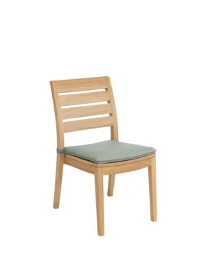 Seat Cushion for Valencia Chair Mineral piped