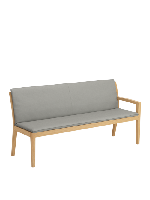Cushion for Valencia Bench Element Centre 180 Stone/seams Stone