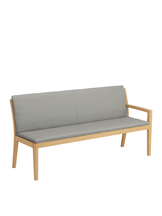 Cushion for Valencia Bench Element Centre 180 Stone/seams Stone