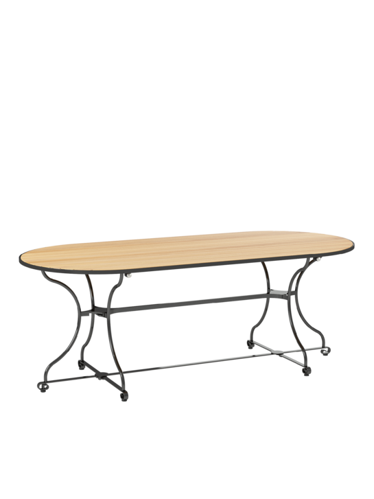 Fontenay Table Teak oval, foldable