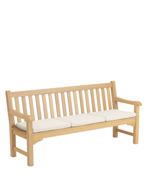 Seat Cushion Set for Summerfield / Kensington Bench 180 Linum, Set of 3